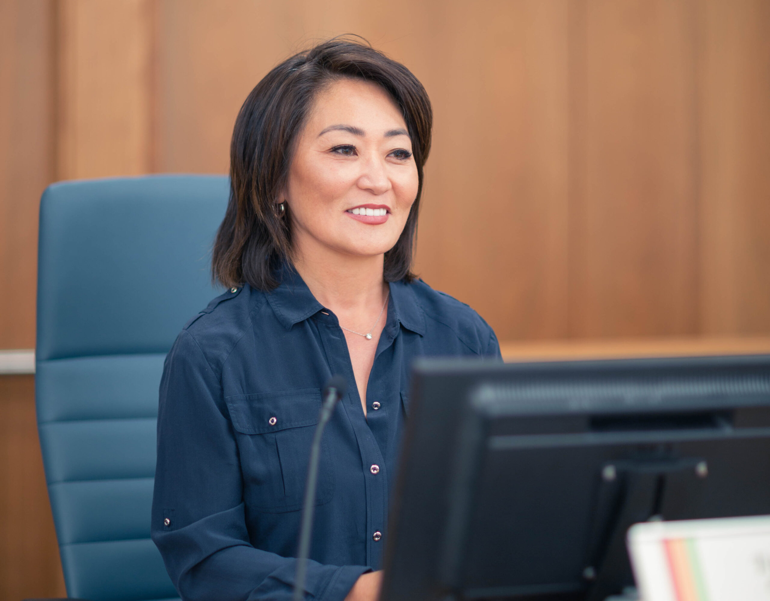 Tami Tran sitting