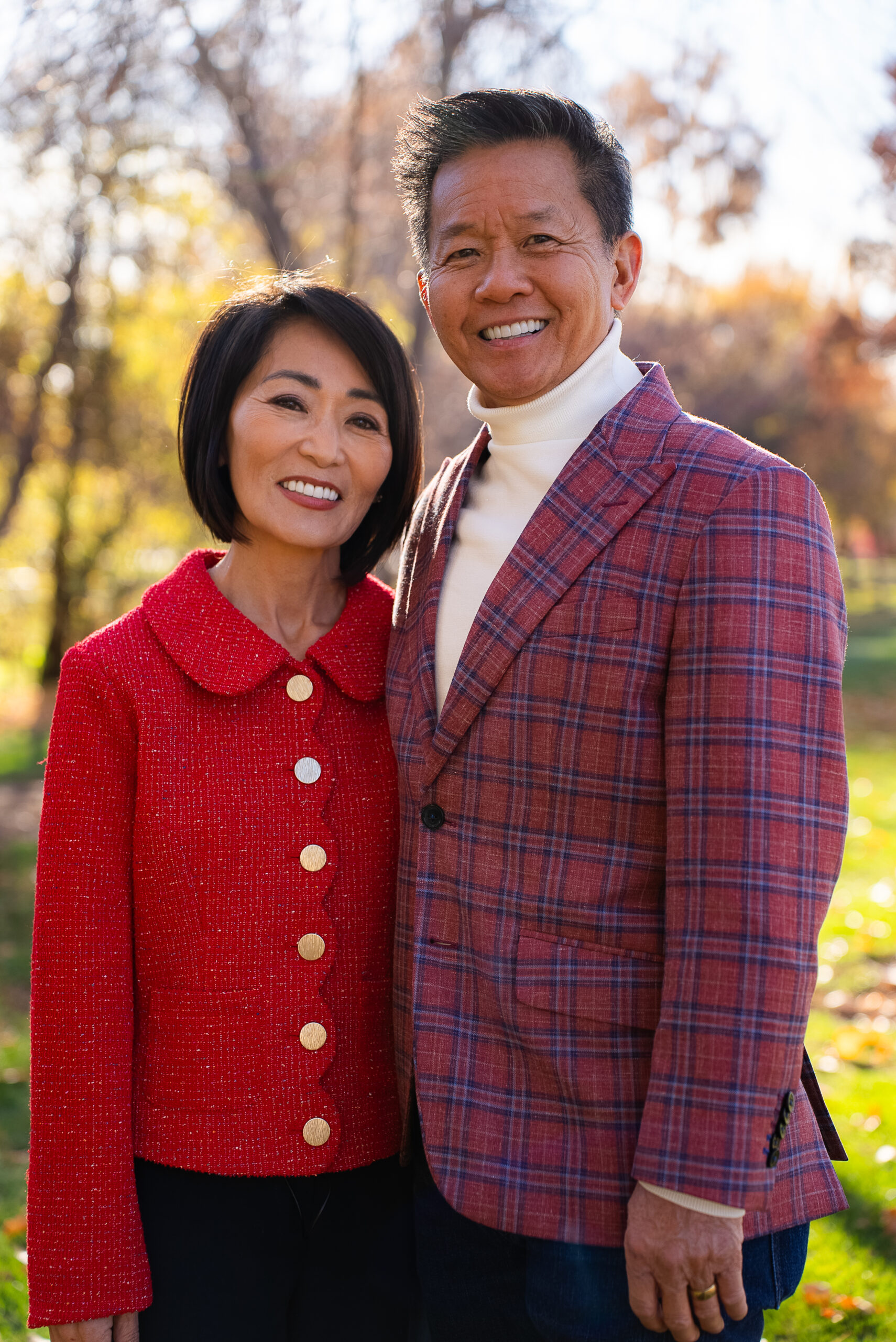 Tami Tran and her husband